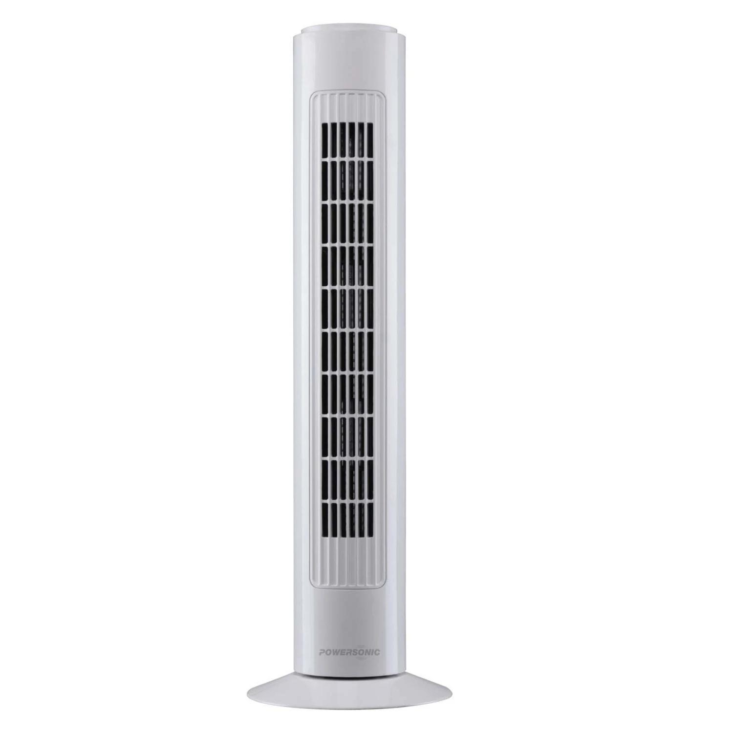 Powersonic 29 Inch Oscillating Fan Floor Tower Fan 3 Speed full image